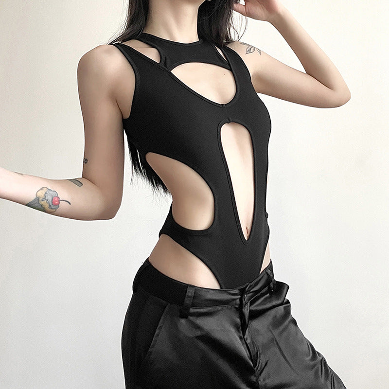 Dame Sporty Cut-Out Badedragt Stilla