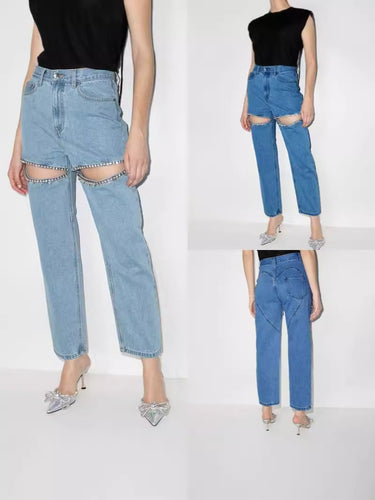 Damejeans med smuk stenudsmykning Stilla