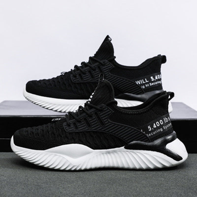 Herrer Åndbare Fritids Sneakers med Fleksibelt Design Stilla