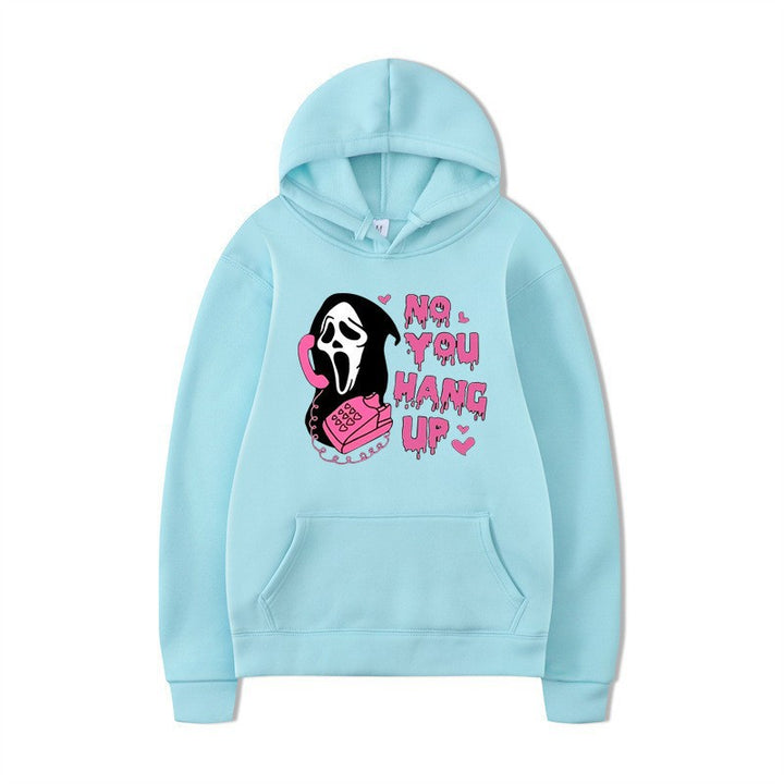 Kvindernes hoodie med kreativt popkulturmotiv Skovae