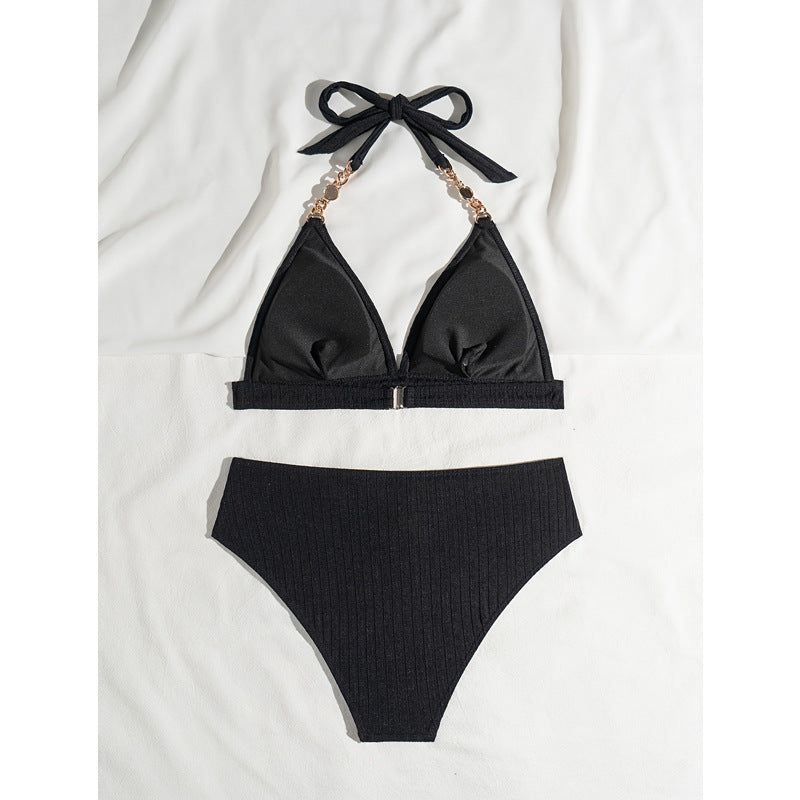 Elegante Rib-Bikini-Sæt til kvinder Stilla