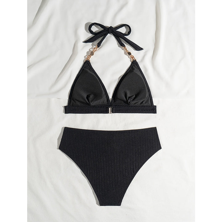 Elegante Rib-Bikini-Sæt til kvinder Stilla