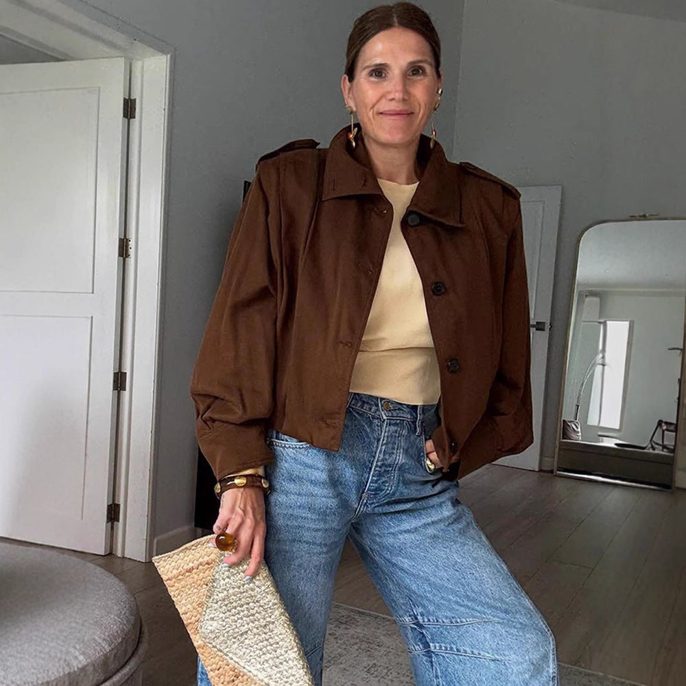 Dame Oversized Blazerjakke Stilla