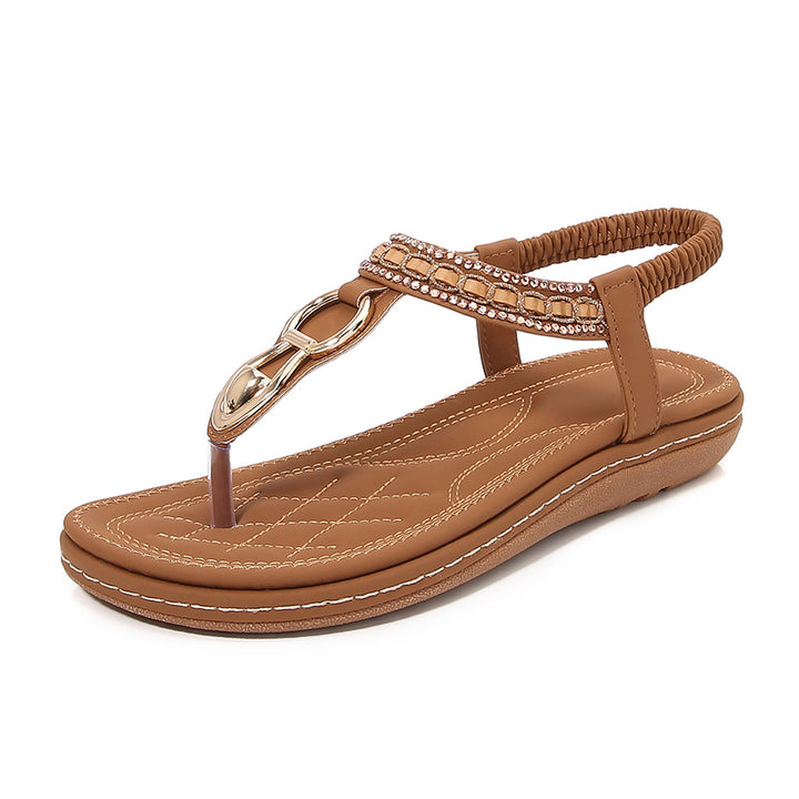Dame sandaler med elegant fodseng Stilla