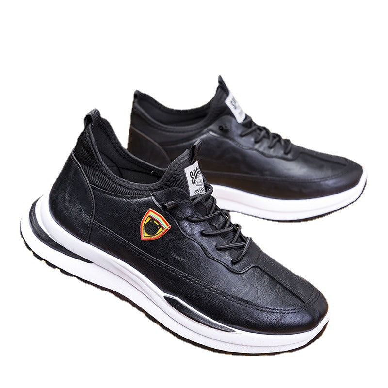 Herrer Premium Læder Lifestyle Sneakers Stilla