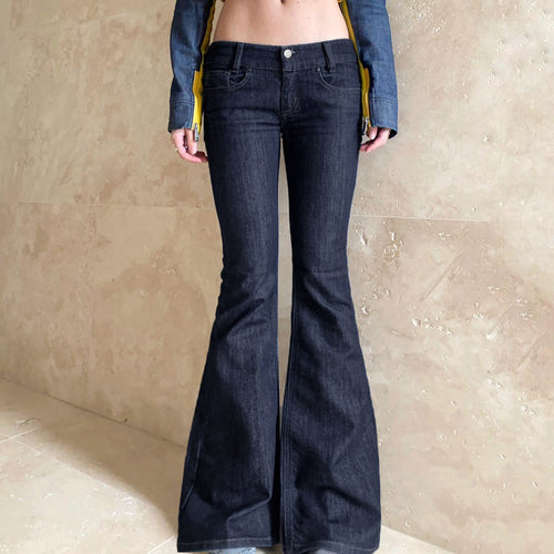 Dame Flared Jeans i elegant vintage-stil Skovae