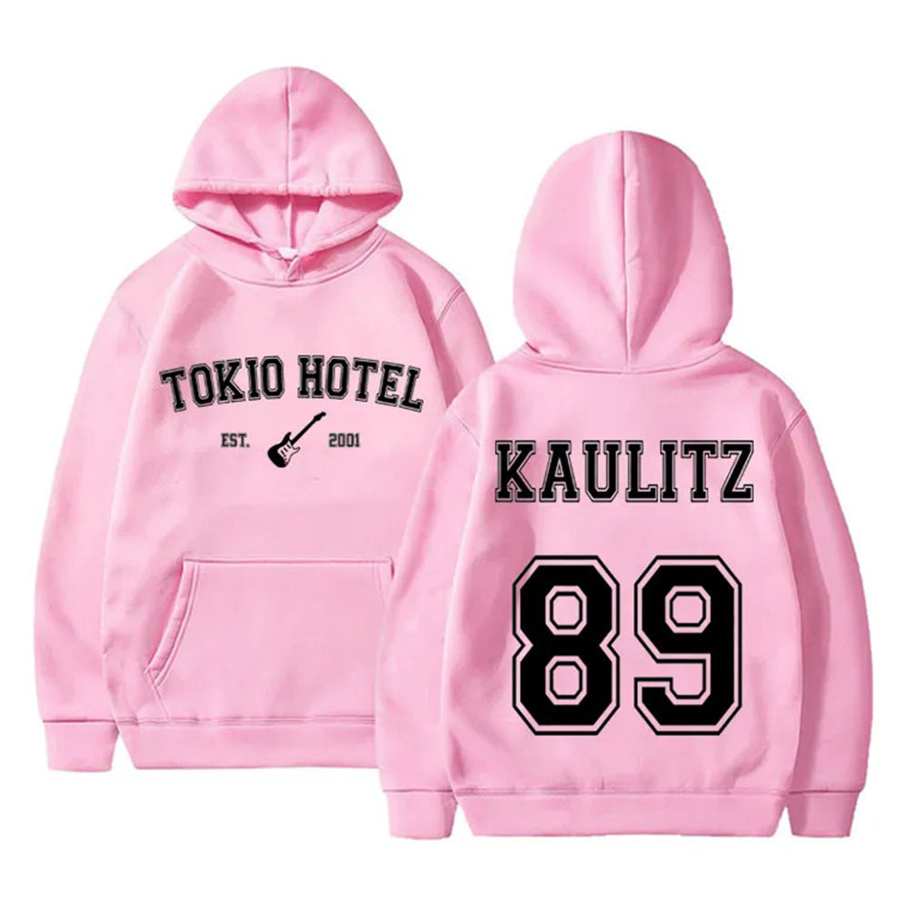 Dame hoodie med moderne bånddesign og komfortabel pasform Skovae