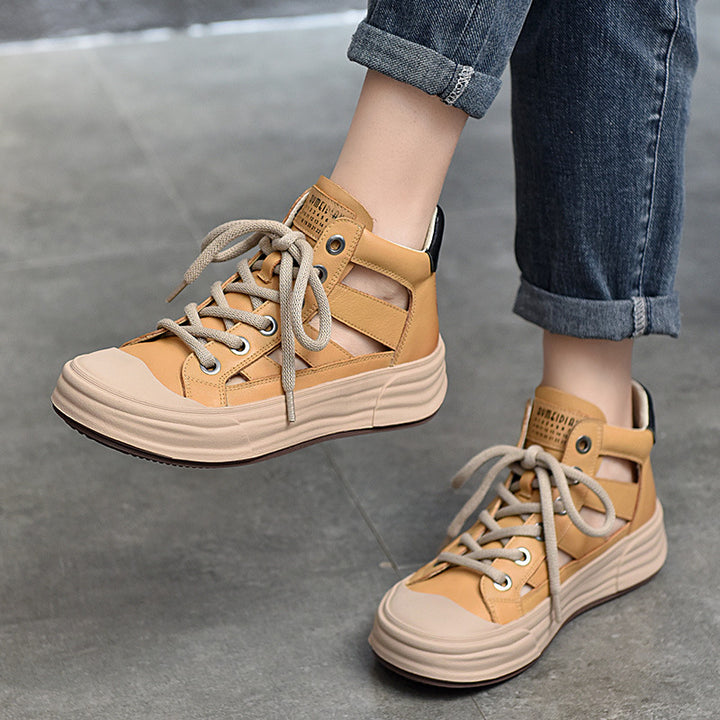 Dame Høje Sneakers i moderne design med åndbare indsatser Stilla