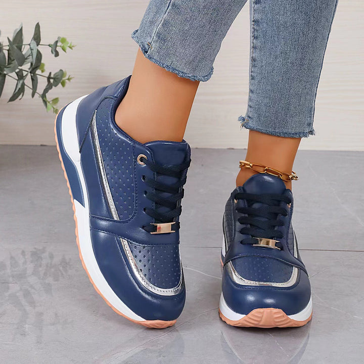 Dame Sporty Trend Sneakers med åndbart overdel Stilla