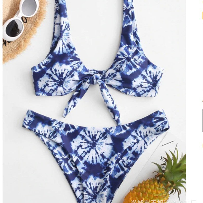 Dame Triangel-Bikini med legende knude-design og kvalitetsstof Skovae