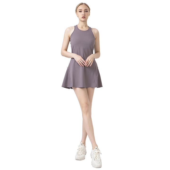 Dame sporty golfkjole med racerback-design Stilla