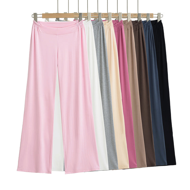 Dame Løst designet jersey-bukser med elastisk linning Stilla