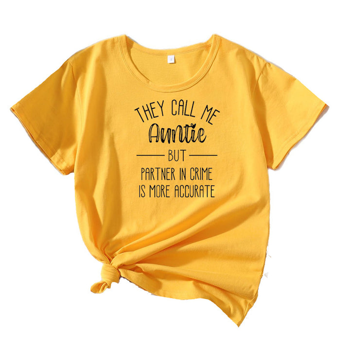 Kvinder Legende Tante Grafik T-shirt Stilla