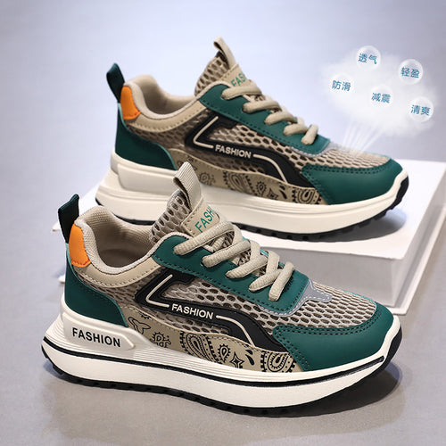 Femme Trendy Mesh-betonede Sneakers Stilla