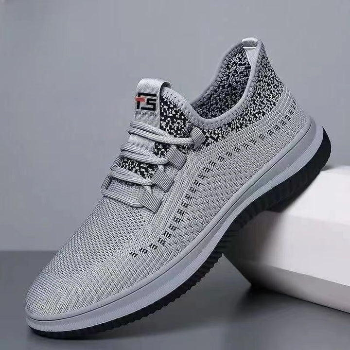 Dame åndbare fitness-sneakers med fleksibel sål Stilla