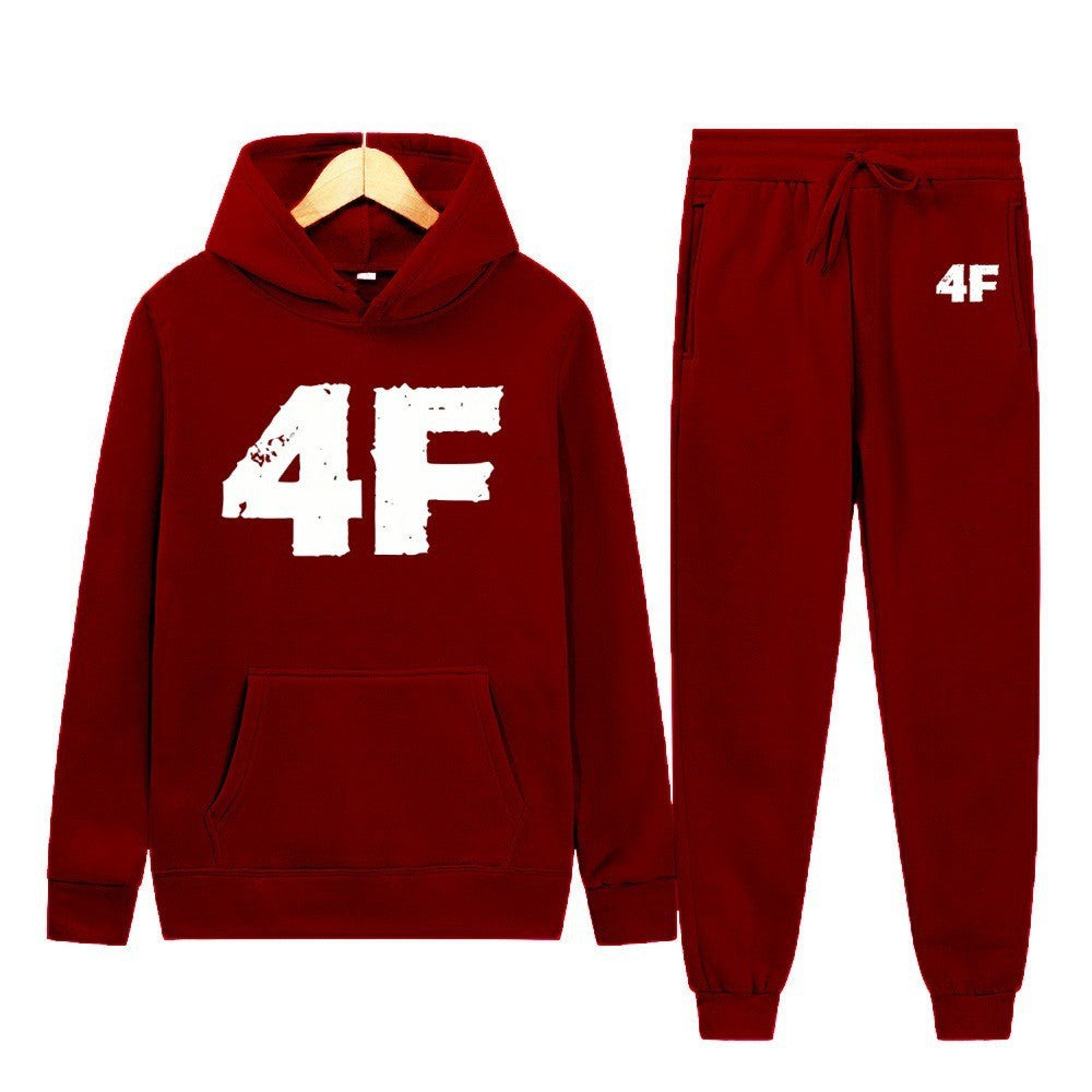Kvinders hoodie og joggers sæt med sporty komfort Skovae