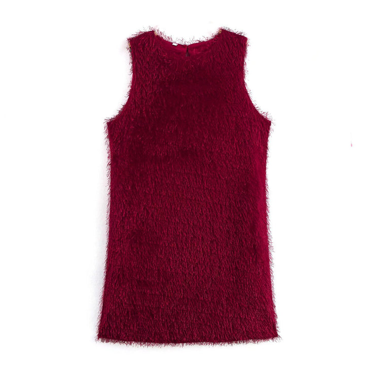 Femme Faux Fur Skift Kjole Stilla