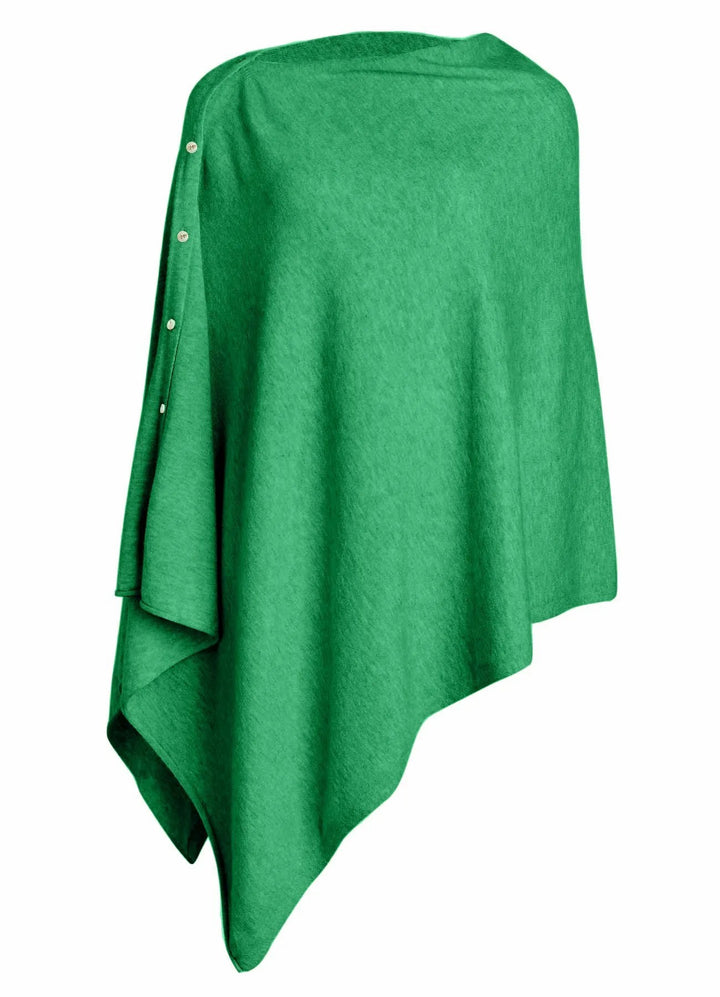 Dame Komfortabel Oversized Poncho Wrap Stilla