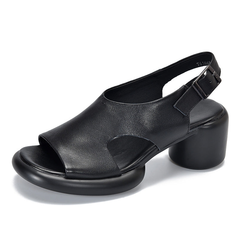 Dame Stilfulde Sling-Sandaler med behagelig blokhæl Stilla