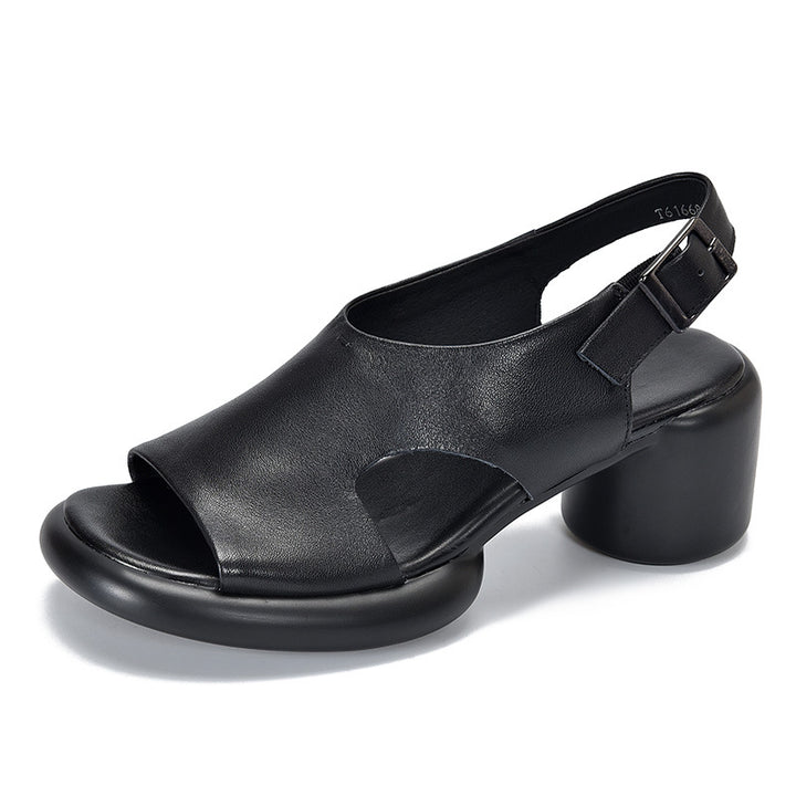 Dame Stilfulde Sling-Sandaler med behagelig blokhæl Stilla