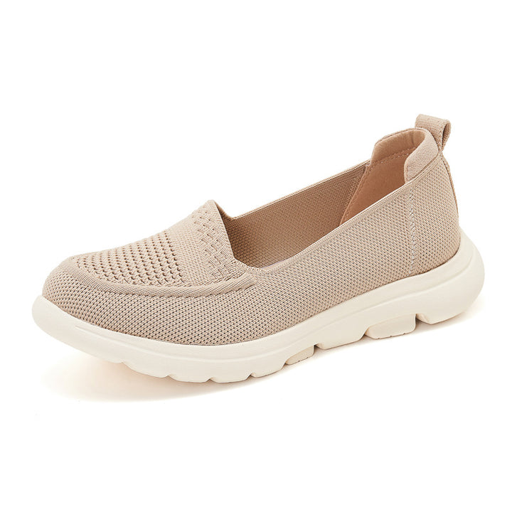 Dame Komfortable Slip-On Sneakers med åndbart overtøj og dämpende sål Stilla