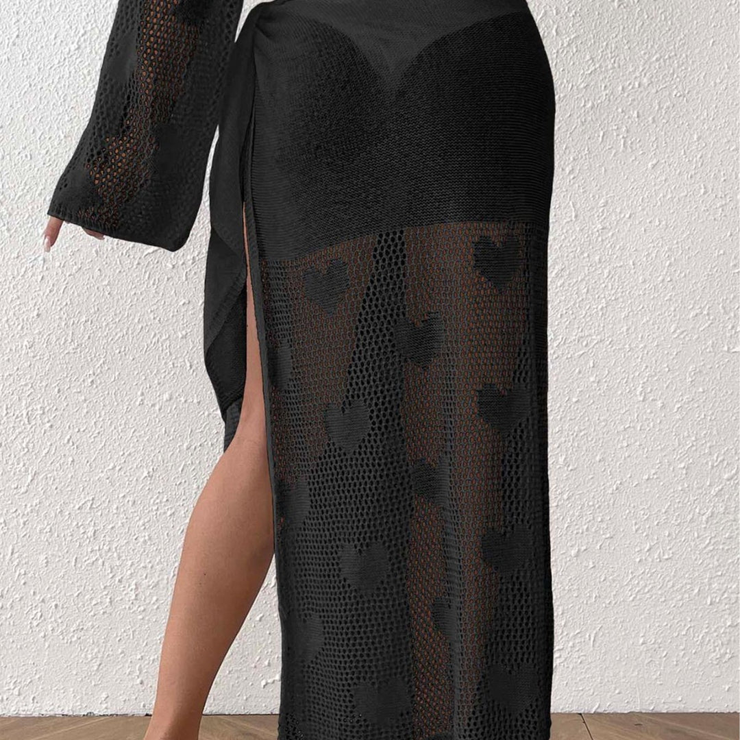 Damer transparent Hæklet Strandsarong Skovae
