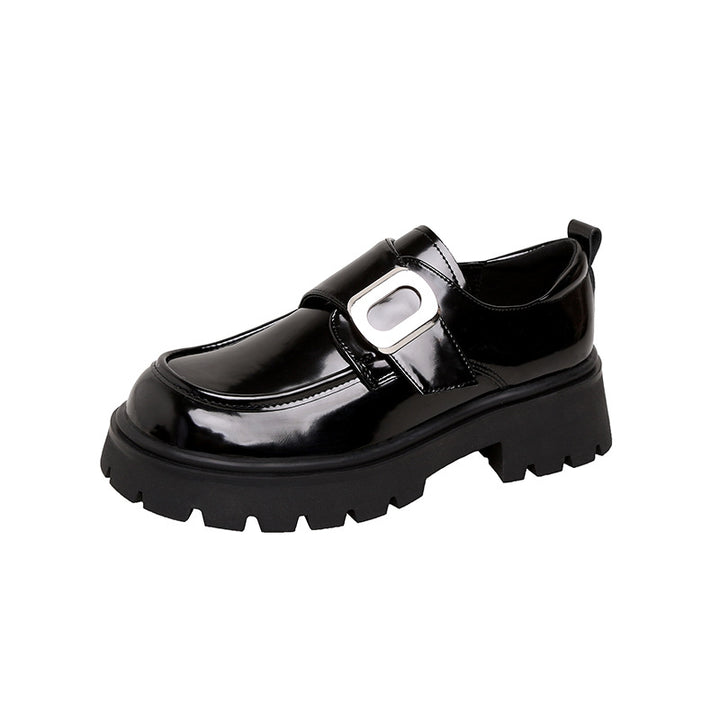 Dame Chunky Loafers med markant spænde og skridsikker sål Stilla