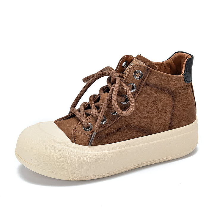Dame sneakers i urbane stil med komfortabel plateau sål og slidstærkt overmateriale Stilla