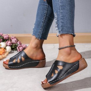 Dame Komfortable Tåskiller-Sandaler med ergonomisk Sål og modne Udsnit Stilla