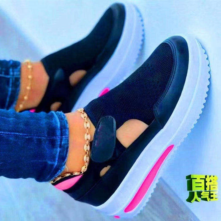 Dame bekvemme Slip-On Sneakers Stilla