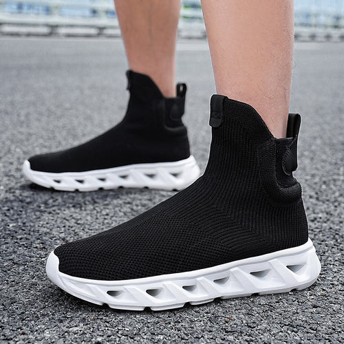 Herrer Stretch Strik Slip-On Sneaker Stilla