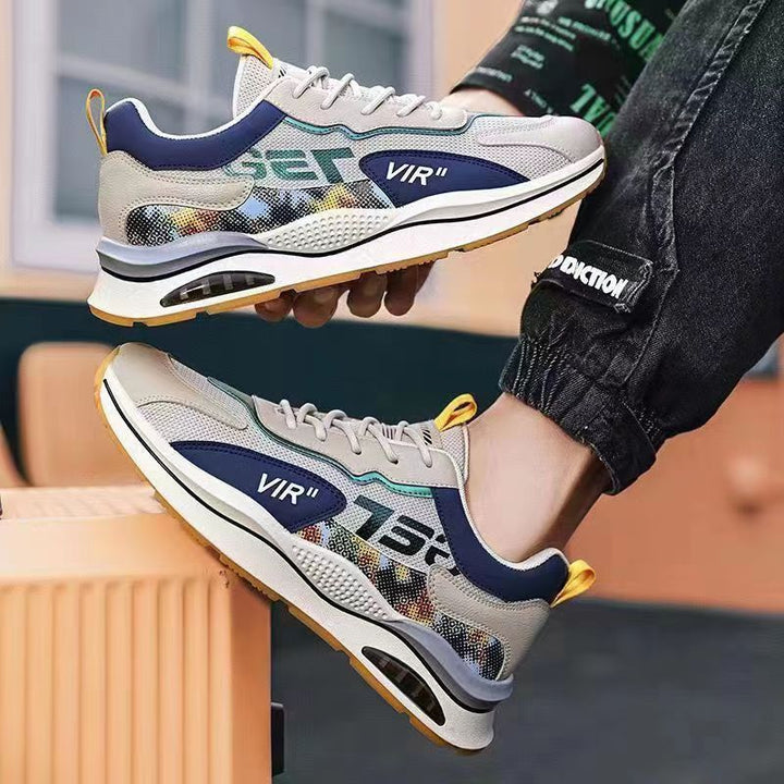 Herrer Sporty Sneakers med innovativ dæmpningsteknologi og åndbart overmateriale Stilla