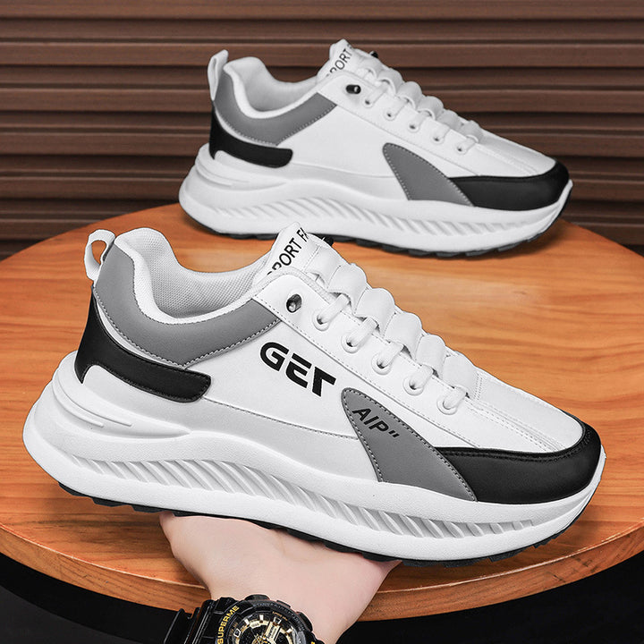 Herrer Sporty Sneakers med åndbart mesh-overflade og polstret sål Stilla