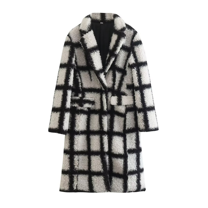 Dame Fleece Dobbeltbrystet Jakke Stilla