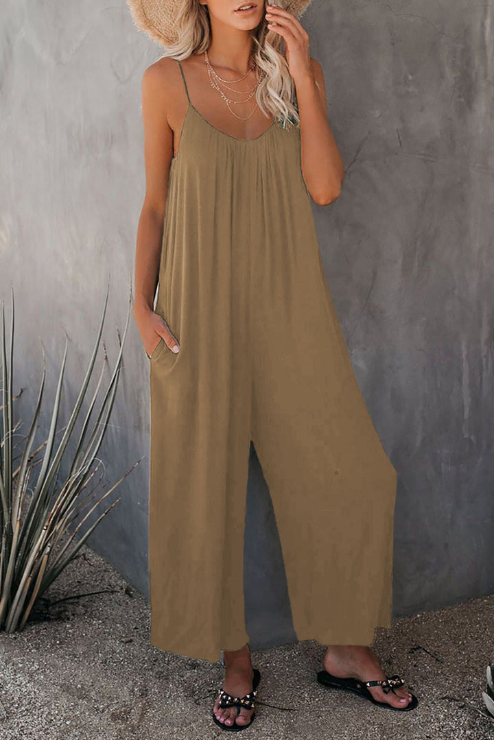 Dame Elegant Ærmeløs Jumpsuit Stilla