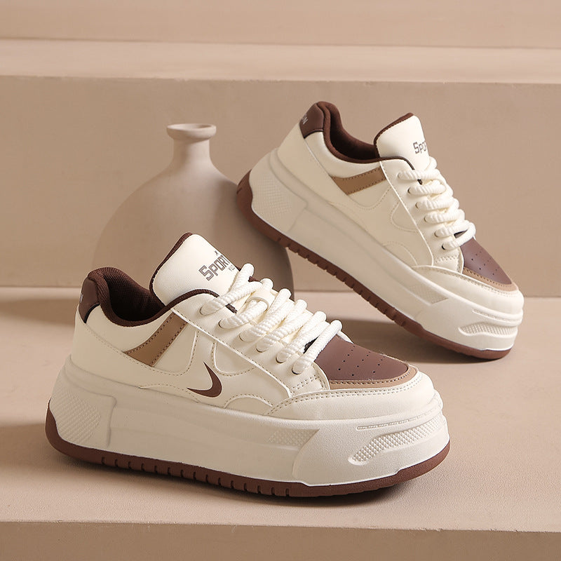 Dame Chunky Sneakers med dæmpende sål og åndbart overflade Stilla