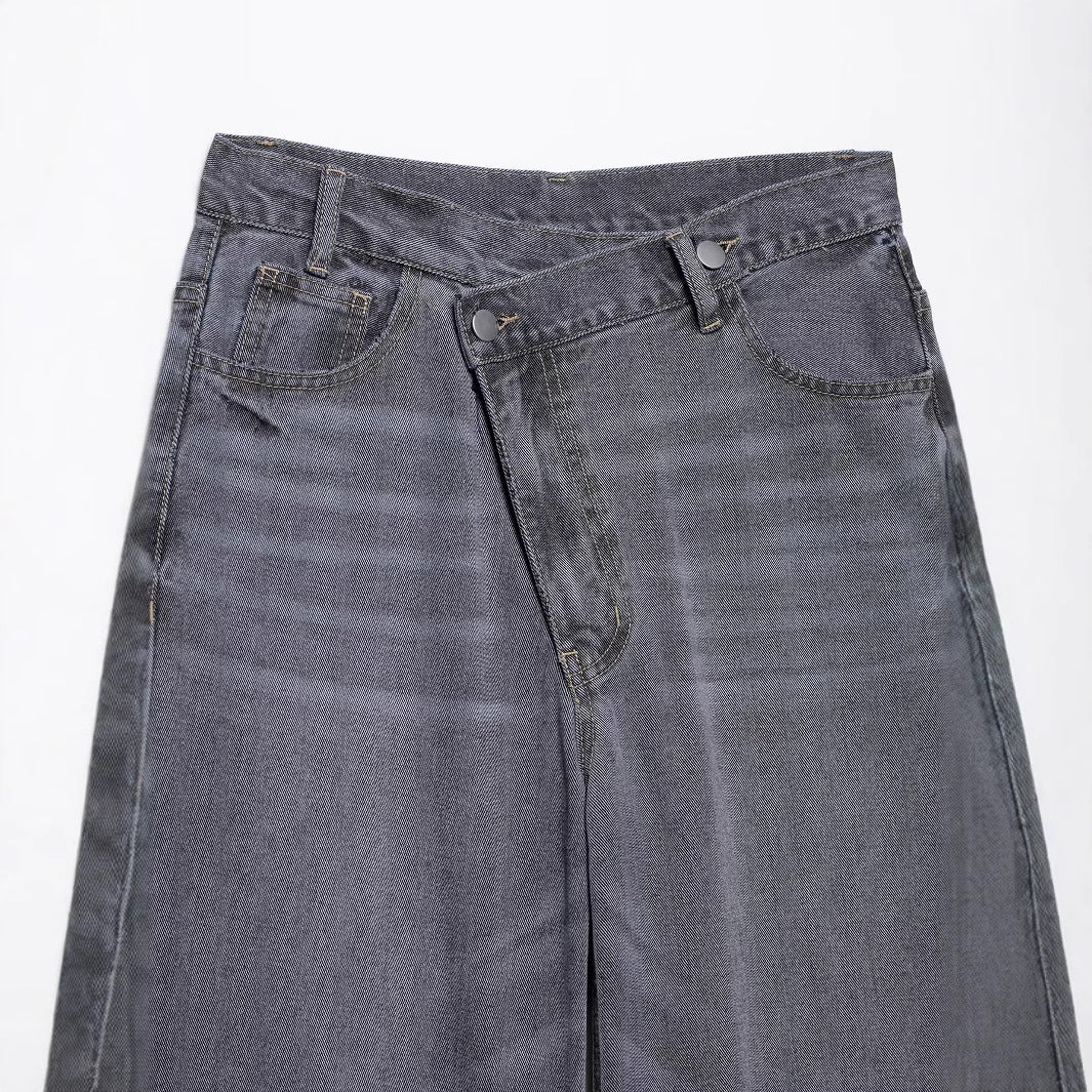 Dame bredde jeans med moderne snit Stilla