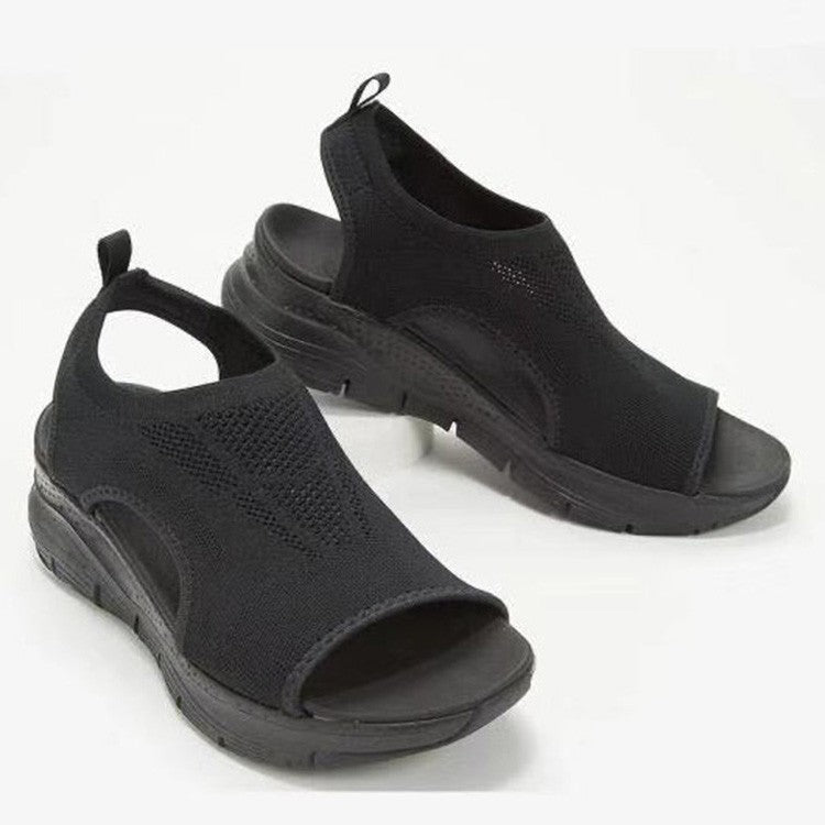 Dame Open-Toe Komfortsandaler Stilla