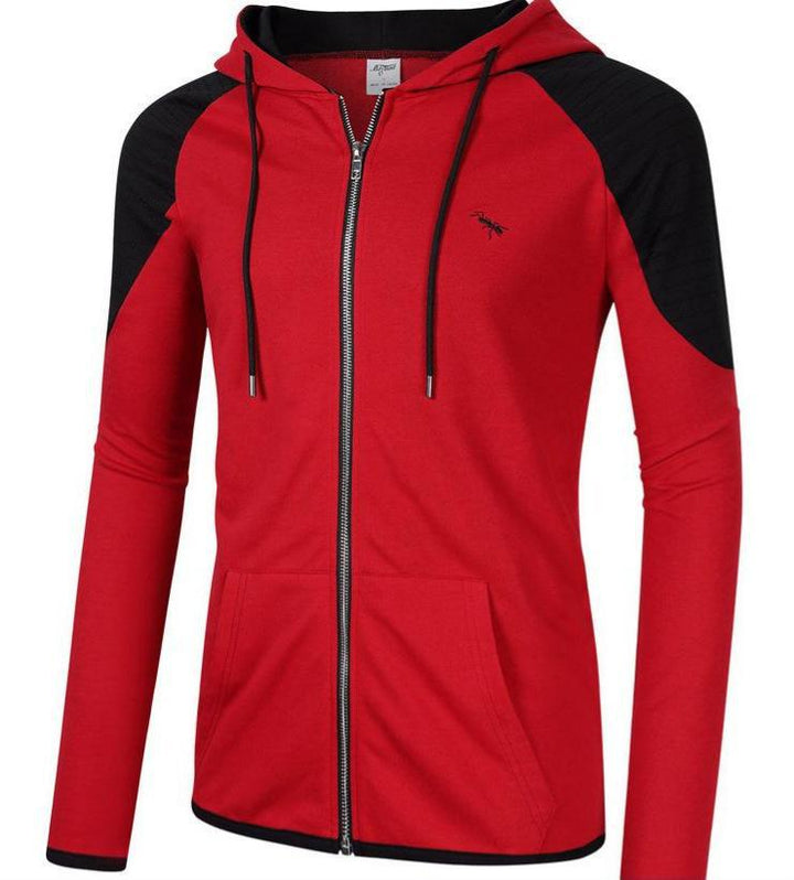 Herrer Sportiv Hætte Sweatjakke med åndbart materiale og høj bærekomfort Stilla