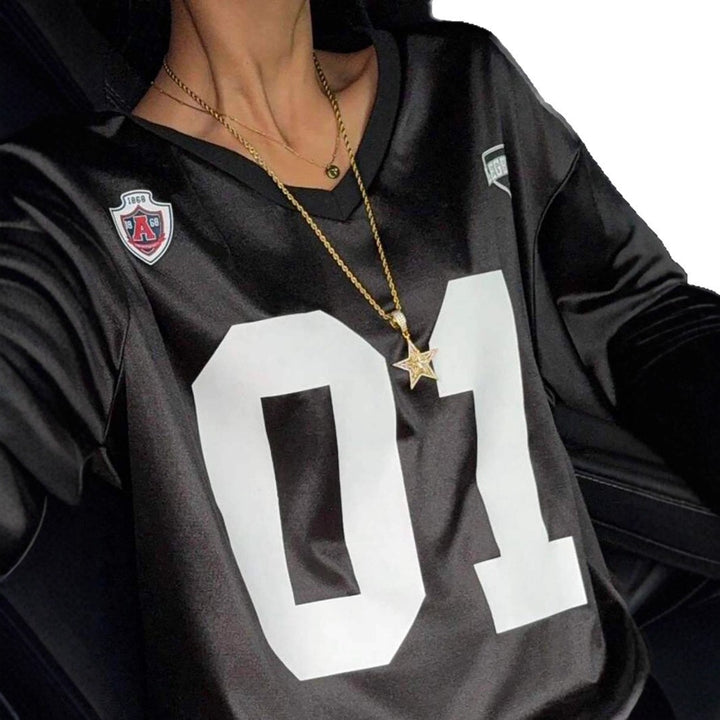 Kvinders Oversized Sports T-Shirt med Spændende Mesh Ærmedesign Stilla