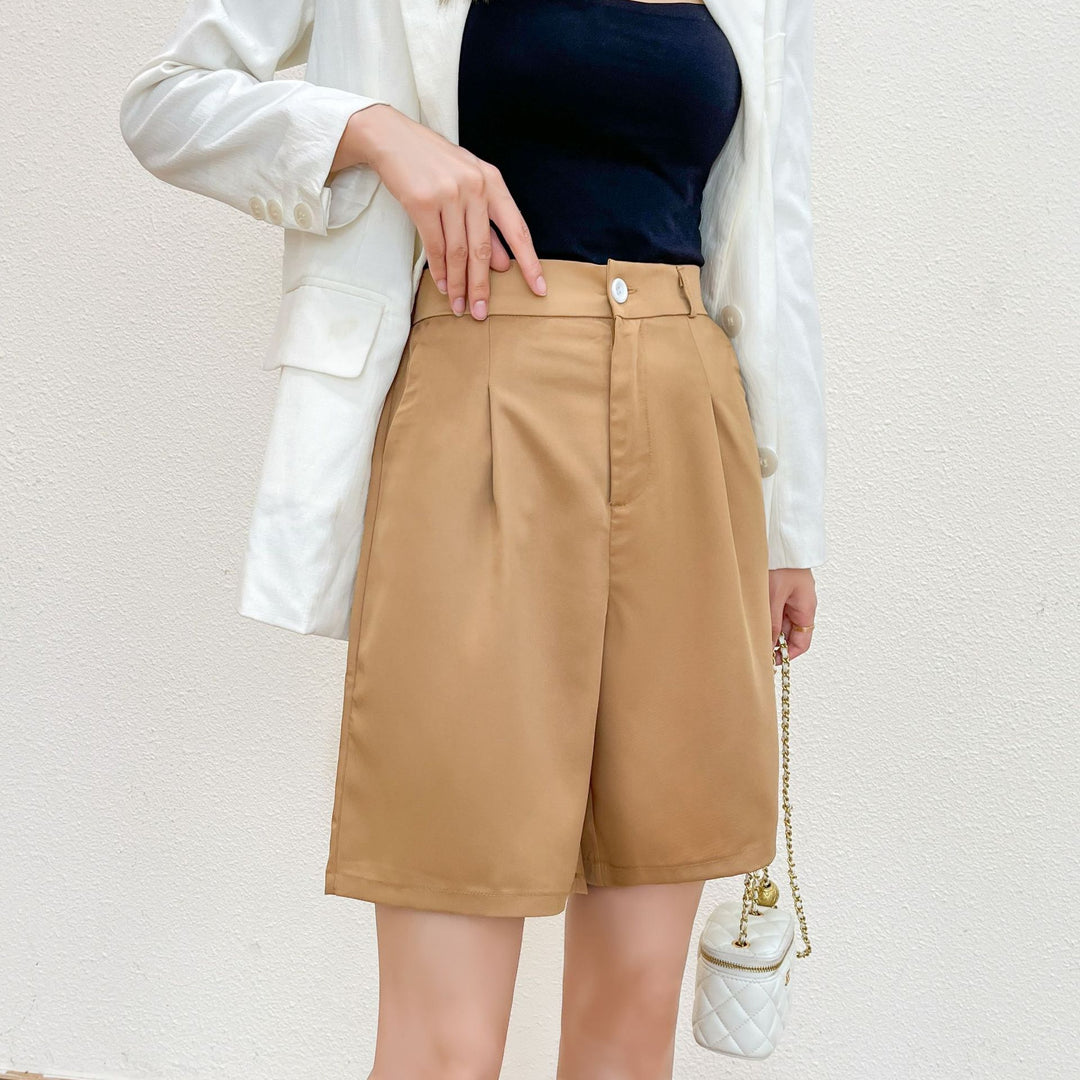 Dame elegante høj talje shorts Stilla