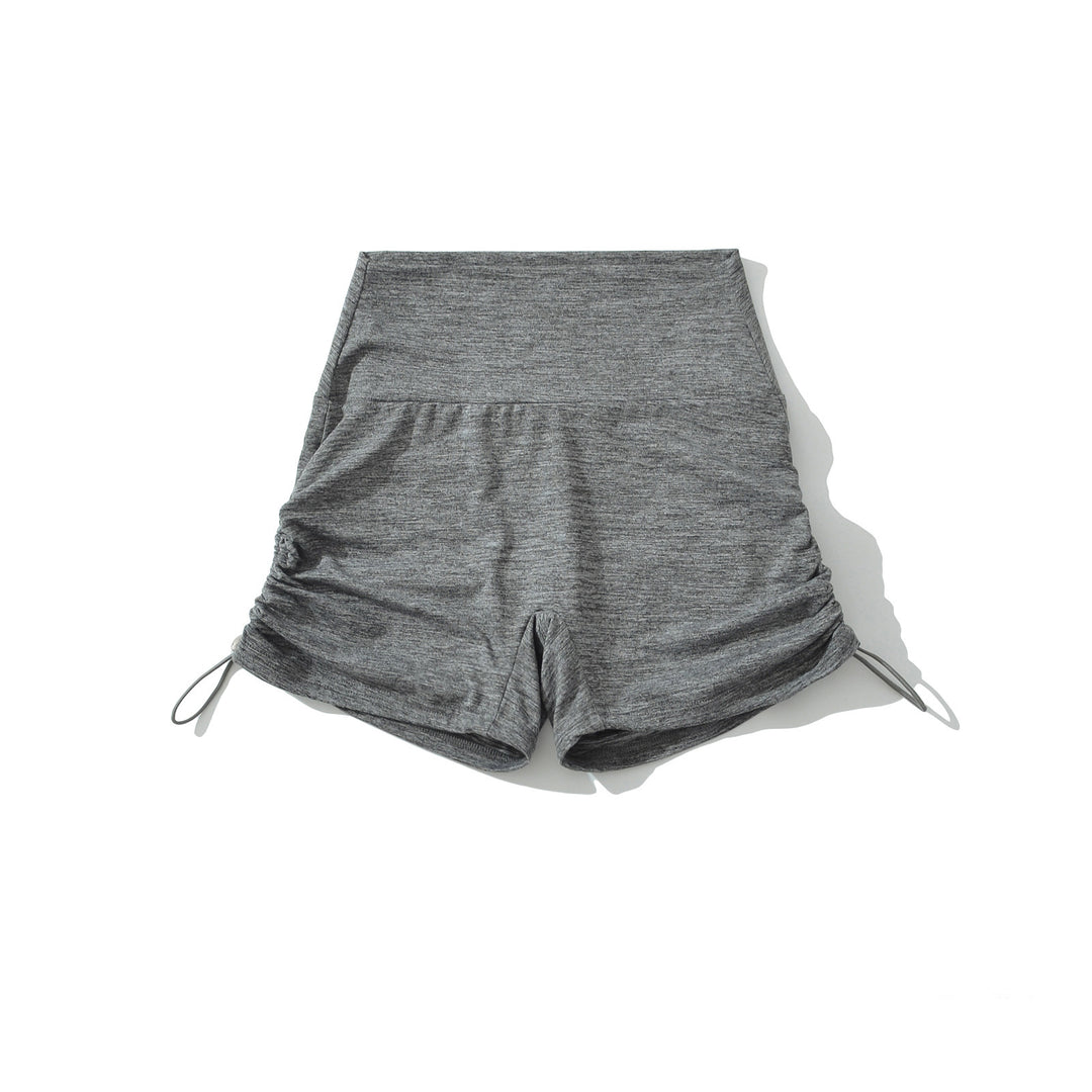 Dame Højskårne Sportshorts med raffinerede flæser og komfortabel indlæg Stilla