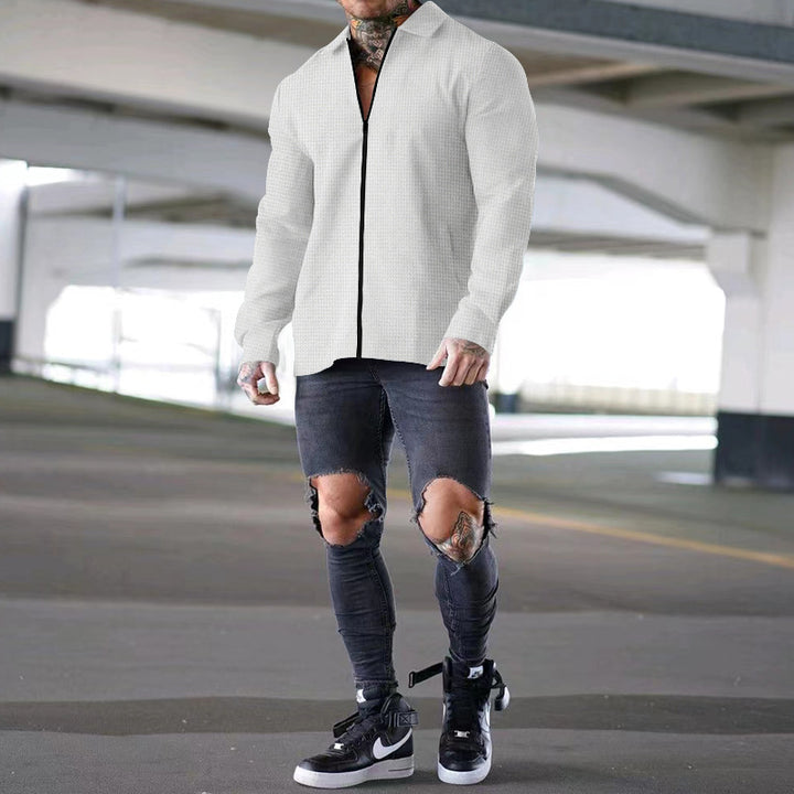 Herrer mode langærmet bluse Stilla