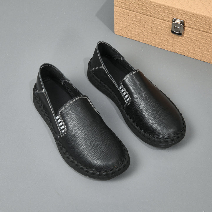 Herrer Fritids Læder Slippers Stilla