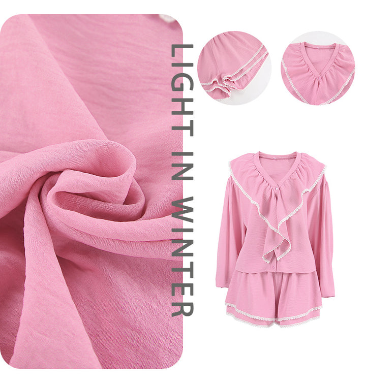 Dame Sommerlige Ruffle-Overall med elegante detaljer Stilla