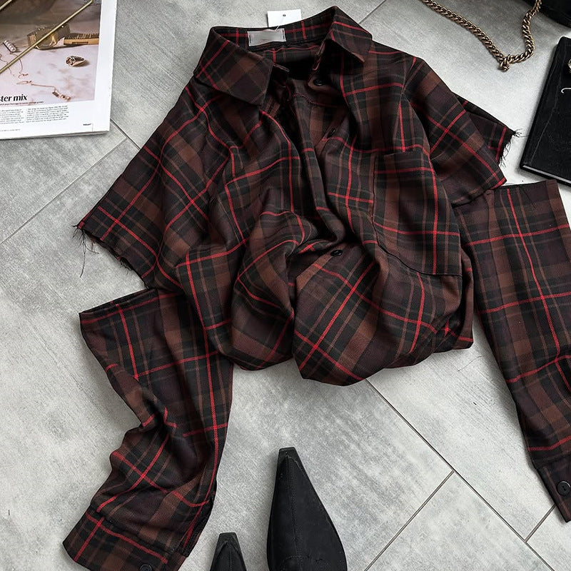 Dame Kædet Overshirt med unikke Cut-Out-ærmer Stilla