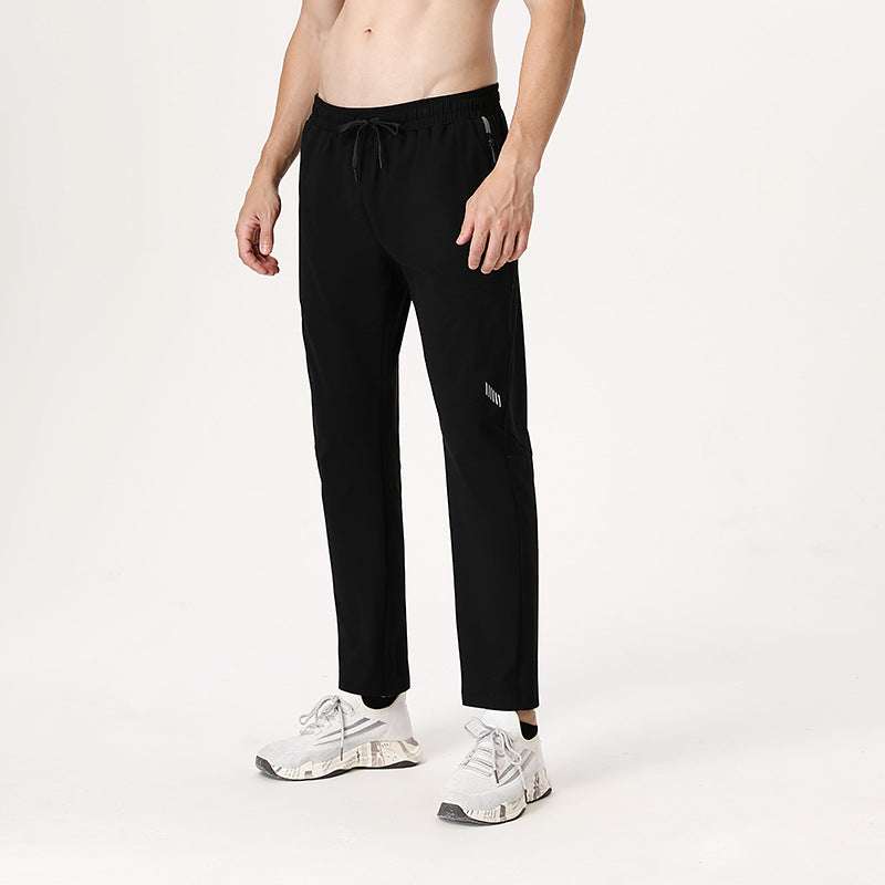 Herrer Sporty hverdag fritidsbukser med elastisk talje og praktiske sidelommer Stilla