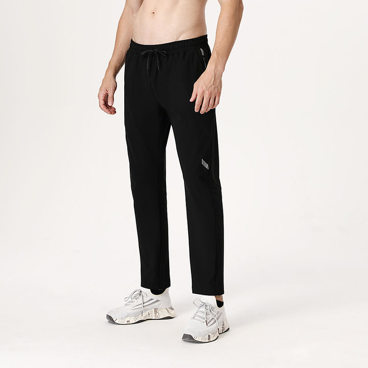 Herrer Sporty hverdag fritidsbukser med elastisk talje og praktiske sidelommer Stilla