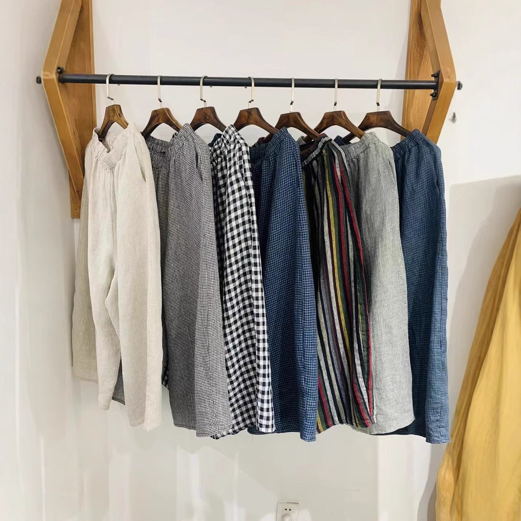 Femme Højtaljede Løs Pasform Culottes Stilla