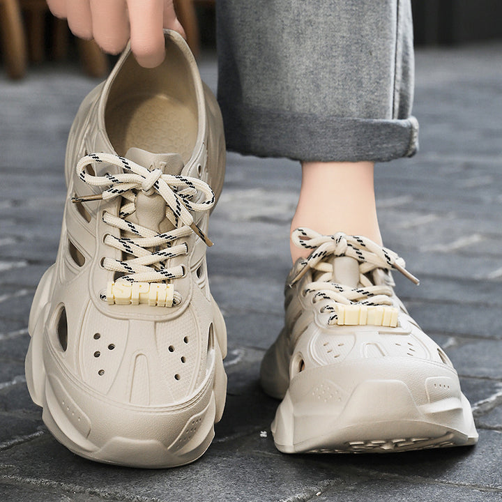 Femme Fashion-Forward Letvægts Sneakers med åndbart cut-out design Stilla